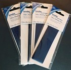 New Lot Of 4 Bondex Dark Navy Blue Iron-on Fabric Mending Tape 1 25  X 32  Each