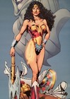 1990s Wonder Woman Poster 24x36 Jla Phil Jimenez Never Hung 