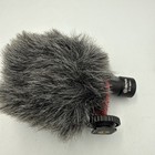 Boya Shotgun Microphone By-mm1 Black Cardioid Condenser For Camera