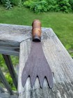 Vintage antique Metal Ice Chipper  Primitive Nice Wooden Handle