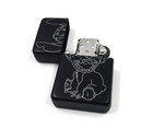 Stitch Lighter Lilo And Stitch Black Flip Lighter Engraving Gift