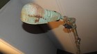 Vintage Industrial Articulating Light Floor Model