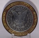 1940 Buick    red    Curtice Dealer Promo 1887-o Morgan Silver Dollar W brass Ring
