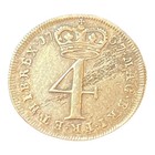 Great Britain Km-570  4 Pence  1737  Silver  King George Ii  Nice Maundy B39