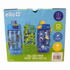 Ello Kids Colby 14-oz  Tritan Plastic Water Bottle  3-pack Action World