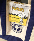 Peanuts Snoopy Country Club 2 Beach Towels Canvas Tote Bag Set 30x60 New