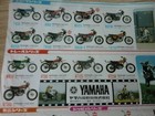 1973  yamaha Line Up Japan Brochure Rd250  Rd125 Dt250 Mx250 Tx750 Tx500  Rd350