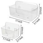 Bathroom Shower Shelf Corner Bath Storage Holder Organizer Basket Wall Racks Us