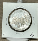1982 Antigua   Barbuda  30 Silver Coin - Proof Cameo - Some Haze -  5