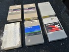 Lot Of 6 Vintage Betamax Cassette Tapes  not Vhs 