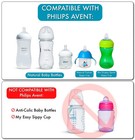 Philips Avent Sippy Spout Nipples 4-count Soft Silicone Bpa-free
