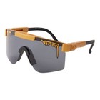 Pit Viper Youth Kids Polarized Sunglasses Metallic Gold Blocks 100  Uva   Uvb