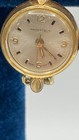 Vintage Montique Lady s Watch Stamped Plaque G20 Swiss Made Gold Tone Runs
