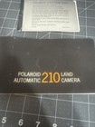 Vintage Polaroid Automatic 210 Land Camera W flashgun   Case - Not Tested 60   s