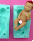 3d Baby  Mold silicon Mold  Polymer Clay Mold  Resin  Plaster  Soap  Candle baby