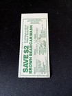 Seattle Supersonics Vs Washington Bullets - Ticket Stub - February 21  1987