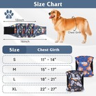 3 Pack Dog Diapers Male Reusable  High Absorbing Washable Dog Wraps  Male Dog   