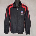 Sport Tek Union Pacific Windbreaker Large Black Red Kansas City Locomotive