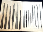 Antique 1910 s Engravers   Etchers Tools   Materials Catalog John Sellers   Sons