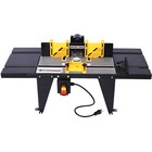 Electric Benchtop Router Table Wood Working Craftsman Tool 34 X 13 5 X 16  Black