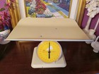 Vintage Sears Metal Enamel And Plastic 25lb Infant Scale
