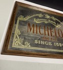 Michelob Beer Mirror Since 1896 302-204 Wood 26  X 18  Vintage Bar Mirror Sign