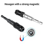 1pc Magnetic Swivel Drill Bit Holder  1 4  Hex Pivot Extension Tool  New 