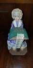 Vintage Dollhouse Miniature Granny Bobbin Lace Making Doll 