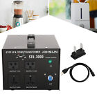 3000 Watt Voltage Converter Power Transformer Heavy Duty Step Up down 110v- 220v