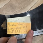 Vintage Yamaha Venture License Plate Assembly Black