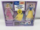 Melissa  Doug Disney Sleeping Beauty And Snow White Magnetic Dress-up Wooden    