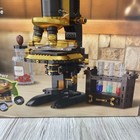 Pantasy Retro Microscope Building Kit For Adults  Antique Science Instrument
