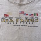 Vintage 1961 Six Flags Dallas Texas Shirt Original 60s Extremely Rare Small