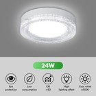 6x 7 09inch 24w Recessed Led Ceiling Light Fixture Kitchen Round Ceiling Light 