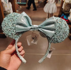 Frozen Arendelle Aqua Disney-parks Minnie Ears Gift Girl Blue Headband Us