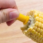 10pcs Fork Corn Skewer Stainless Steel Corn Holders Corn On The Cob Skewers Frui