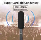 Boya Xlr Microphone By-bm6060 Super-cardioid Shotgun Condenser Microphone