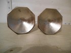 Silver Plated Candlestick Holders Wallace 5010 Heavy 3 75  H Lot Of 2 Vintage