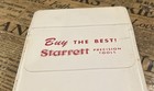 Vintage Starrett Precision Tools Buy The Best  W decimal Equiv  Pocket Protector
