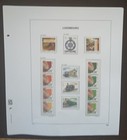  2001-2005 Luxembourg Super Collection On 21 Davo Hingless Pages