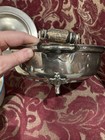 Vintage Silver Plate Covered Footed Casserole Serving Dish Rochester