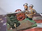 Ww1 Toy Soldiers W  Cannon Lot