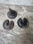 Small Cast Iron Hanging Balance Scale Weights With Hanger See Pics For Weight