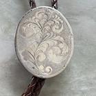 Vintage Sterling Silver Bolo Tie