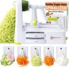 5-blade Vegetable Spiralizer   Veggie Noodle Maker  Japanese 420-grade Steel    