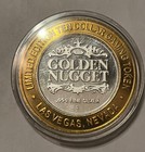 Las Vegas Nevada  Golden Nugget  999 Silver  10 Gaming Token