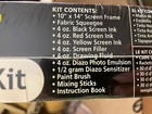  new speedball Fabric Screen Printing Super All-in-one Value Kit With Frame 4526