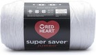 Red Heart Super Saver Jumbo Yarn - Classic White  744yd For Endless Creations