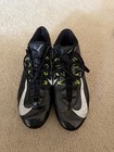 Nike Vapor Carbon Elite Td Football Cleats 2014     Size 14     Black white     Used