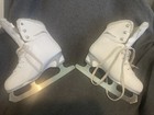 Soft Skate By Jackson Girl s Ice Skates  Size 3 White Preowned